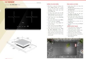 Bếp từ Canzy CZ 9898DP - 2 Bếp từ Canzy CZ 9898DP