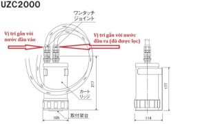Lõi lọc CleanSui UZC2000E / EUC2000 - 6 Lõi lọc CleanSui UZC2000E / EUC2000 - 5