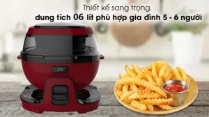 Nồi chiên không dầu CANZY CZ AF07R - 4 Nồi chiên không dầu CANZY CZ AF07R