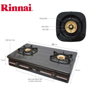 Bếp Gas Rinnai RV-870GSB(M) - 5 Bếp Gas Rinnai RV-870GSB(M) - 4