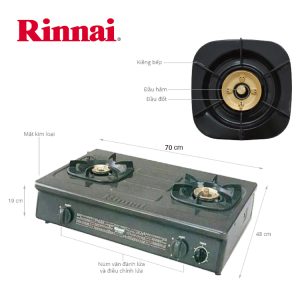 Bếp Gas Rinnai RV-970GT - 6 Bếp Gas Rinnai RV-970GT - 5