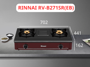 Bếp Gas Rinnai RV-B271SR(EB) - 4 Bếp Gas Rinnai RV-B271SR(EB) - 3