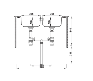 Chậu rửa chén Hafele HS-SD7848 567.20.506 - 9 Chậu rửa chén Hafele HS-SD7848 567.20.506 - 8