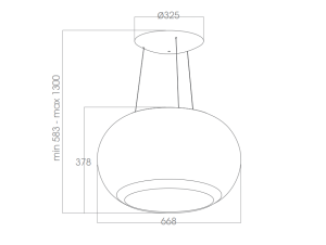 Máy hút mùi Elica INTERSTELLAR BL/F/65 PRF0151809 - 6 Máy hút mùi Elica INTERSTELLAR BL/F/65 PRF0151809 - 5