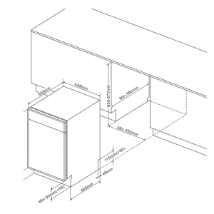 MÁY RỬA CHÉN ÂM TOÀN PHẦN FAGOR 3LVF-42IT - 1 FAGOR 3LVF-42IT