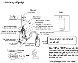 Máy lọc nước Cleansui EU202 - 10 Máy lọc nước Cleansui EU202 - 9