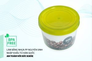 Hộp bảo quản thực phẩm khô BioZone 400ml - 8