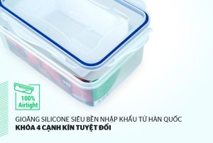 Bộ 4 hộp bảo quản thực phẩm Biozone tặng dao KB-CO4P04E - 26 Bộ 4 hộp bảo quản thực phẩm Biozone tặng dao KB-CO4P04E - 25