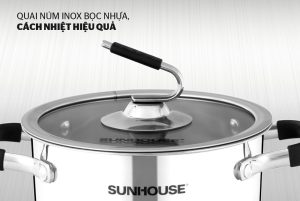 Nồi inox 5 đáy SUNHOUSE SHG24316 - 14 Nồi inox 5 đáy SUNHOUSE SHG24316 - 13