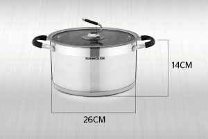 Nồi inox 5 đáy Sunhouse SHG24326 - 16 Nồi inox 5 đáy Sunhouse SHG24326 - 15