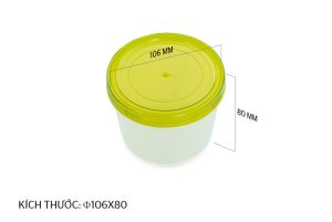 Hộp bảo quản thực phẩm khô BioZone 400ml - 18