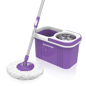 BỘ LAU NHÀ XOAY 360 ĐỘ SUNHOUSE KS-CL330S - 8 BỘ LAU NHÀ XOAY 360 ĐỘ SUNHOUSE KS-CL330S - 7