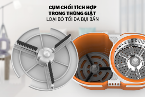 BỘ LAU NHÀ XOAY 360 ĐỘ SUNHOUSE THẾ HỆ MỚI KS-CL260PO - 13