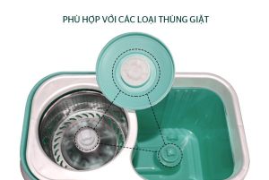 BỘ LAU NHÀ XOAY 360 ĐỘ SUNHOUSE KS-CL330S - 14 BỘ LAU NHÀ XOAY 360 ĐỘ SUNHOUSE KS-CL330S - 13