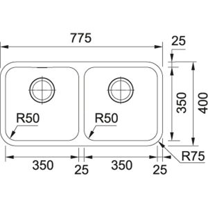 FRANKE | Chậu rửa BCX 120-35-35 (122.0438.133) - 6