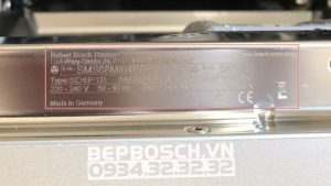 Máy rửa chén độc lập BOSCH SMS68MI04E|Serie 6 - 83