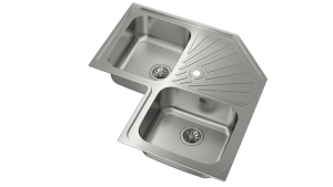 CHẬU RỬA INOX TEKA ANGULAR 2B 10118005 - 2 TEKA ANGULAR 2B 10118005