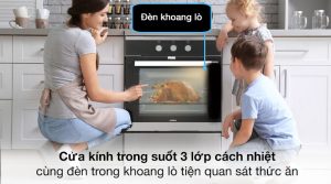 Lò nướng lắp âm Hafele HO-K60B 534.05.581 - 30 Lò nướng lắp âm Hafele HO-K60B 534.05.581 - 29