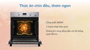 Lò nướng âm tủ ELECTROLUX EOB3434BOX 60cm SteamBake dung tích 72L NHẬP KHẨU Ý Electrolux EOB3434BOX - 15 Lò nướng âm tủ ELECTROLUX EOB3434BOX 60cm SteamBake dung tích 72L NHẬP KHẨU Ý Electrolux EOB3434BOX - 14