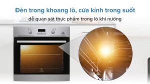 Lò nướng âm tủ ELECTROLUX EOB3434BOX 60cm SteamBake dung tích 72L NHẬP KHẨU Ý Electrolux EOB3434BOX - 25 Lò nướng âm tủ ELECTROLUX EOB3434BOX 60cm SteamBake dung tích 72L NHẬP KHẨU Ý Electrolux EOB3434BOX - 24