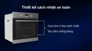 Lò nướng âm tủ ELECTROLUX EOB3434BOX 60cm SteamBake dung tích 72L NHẬP KHẨU Ý Electrolux EOB3434BOX - 27 Lò nướng âm tủ ELECTROLUX EOB3434BOX 60cm SteamBake dung tích 72L NHẬP KHẨU Ý Electrolux EOB3434BOX - 26