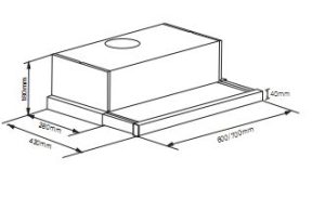 MÁY HÚT MÙI ÂM TỦ FANDI FD - 6028/7028 - 7 MÁY HÚT MÙI ÂM TỦ FANDI FD - 6028/7028 - 6