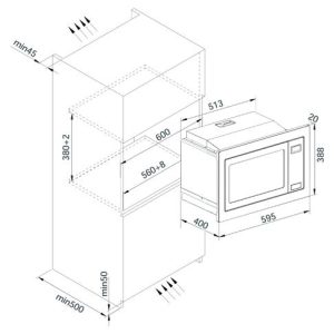 FRANKE | Lò vi sóng FMWO 25 NH I (131.0319.209) - 6