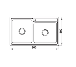 Chậu rửa chén Hafele HS20-SSN2S90L 567.20.546 - 15 Chậu rửa chén Hafele HS20-SSN2S90L 567.20.546 - 14