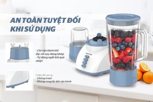 MÁY XAY SINH TỐ ĐA NĂNG HAPPYTIME HTD5113G XANH - 16