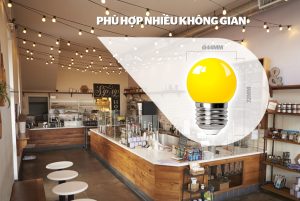 Đèn LED trang trí Happylight HPL-01, màu vàng - 8 Đèn LED trang trí Happylight HPL-01, màu vàng - 7