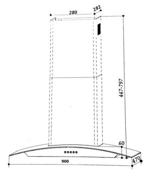 MÁY HÚT MÙI ARBER AB9000F - 4 MÁY HÚT MÙI ARBER AB9000F - 3