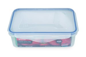 Bộ 3 hộp bảo quản thực phẩm ngăn mát BioZone Space Saving KB-CO3P02 - 13