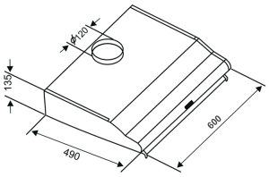 Máy hút mùi Canzy CZ 2060B