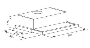 Máy Hút Mùi Canzy CZ 600GM