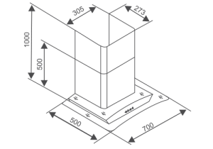 Máy Hút Mùi Canzy CZ M6970