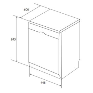 MÁY RỬA CHÉN KAFF KF-W45A1A401J PLUS - 14 MÁY RỬA CHÉN KAFF KF-W45A1A401J PLUS - 13