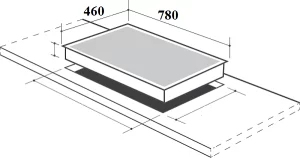 Bếp gas âm Canzy CZ Smart 788G - 4 Bếp gas âm Canzy CZ Smart 788G
