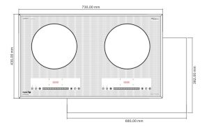 BẾP TỪ NHẬP KHẨU THAILAND FANDI FD - 828 ACI - 6
