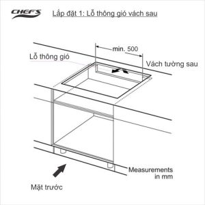 Bếp từ Chefs EH-DIH888S - 103 Bếp từ Chefs EH-DIH888S - 102