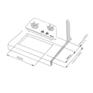 Bếp gas âm Rinnai RVB-6R(B) - 7 Bếp gas âm Rinnai RVB-6R(B) - 6