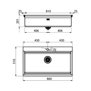 CHẬU RỬA DUDOFF LAYER 86 - 8 CHẬU RỬA DUDOFF LAYER 86 - 7