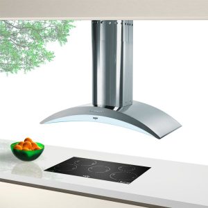 Máy hút mùi Dudoff đảo kết hợp trang trí Arcadia Isola 90SG - 5 Máy hút mùi Dudoff đảo kết hợp trang trí Arcadia Isola 90SG - 4