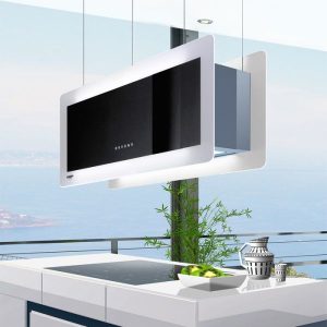 Máy Hút Mùi Dudoff đảo kết hợp trang trí Metropolis 90SG - 5 Máy Hút Mùi Dudoff đảo kết hợp trang trí Metropolis 90SG - 4