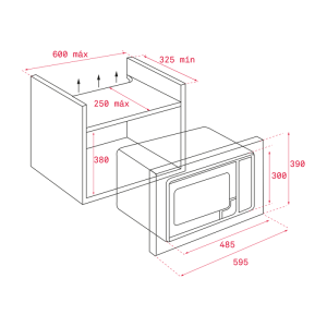 LÒ VI SÓNG TEKA MS 620 BIS 40584010 - 1 TEKA MS 620 BIS 40584010