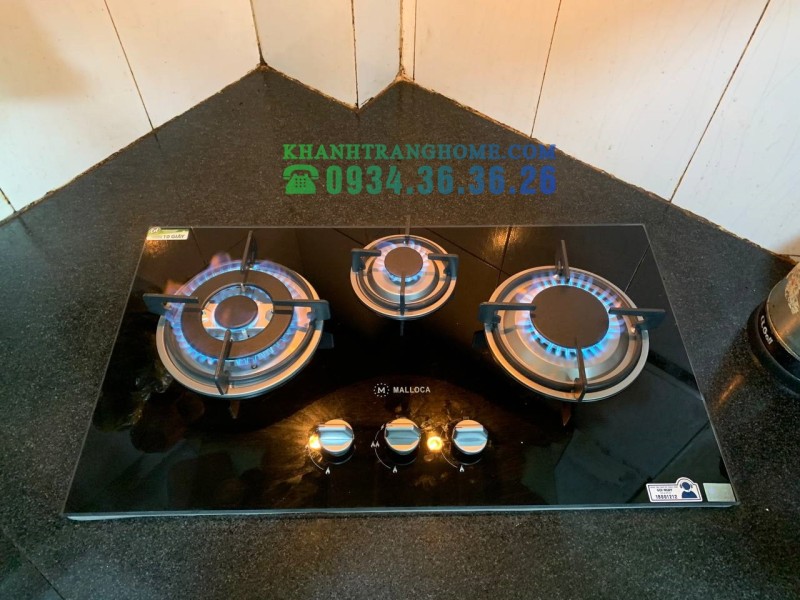 Bếp 3 Gas Malloca GHG 733B NEW - 15