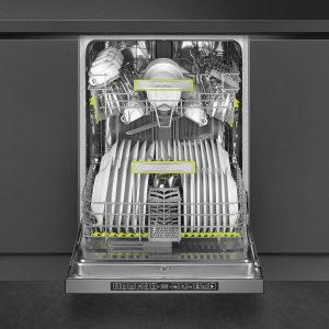 MÁY RỬA CHÉN ÂM BÁN PHẦN SMEG, THÉP KHÔNG GỈ, 13 BỘ ĐỒ ĂN, 60 CM PL3326TX 536.24.493 - 24