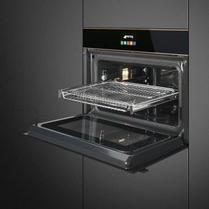 LÒ VI SÓNG KẾT HỢP NƯỚNG SMEG, THỦY PHÂN, 45 CM, DOLCE STIL NOVO, MÀU HOÀN THIỆN: ĐEN & ĐỒNG SF4604MCNR 535.64.559 - 11 LÒ VI SÓNG KẾT HỢP NƯỚNG SMEG, THỦY PHÂN, 45 CM, DOLCE STIL NOVO, MÀU HOÀN THIỆN: ĐEN & ĐỒNG SF4604MCNR 535.64.559 - 10