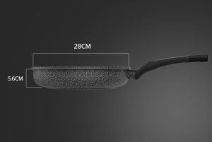 CHẢO SIÊU BỀN ĐÁ SUNHOUSE SBD28 - 23 CHẢO SIÊU BỀN ĐÁ SUNHOUSE SBD28 - 22