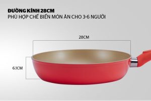 Chảo giả đúc Sunhouse đáy từ SFPA28M - 10