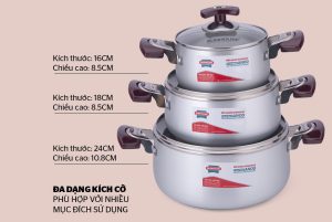 BỘ NỒI ANOD SUNHOUSE SH6633-18EB - 8